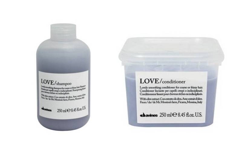Love - Productos Davines para antiencrespamiento